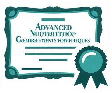 Certifikát: Pokročilé techniky koučingu ve výživě